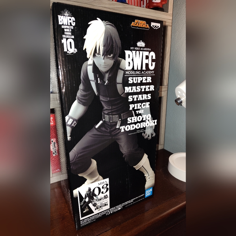 BWFC Super Masters Stars My Hero Academia the Shoto Todoroki display Statue.